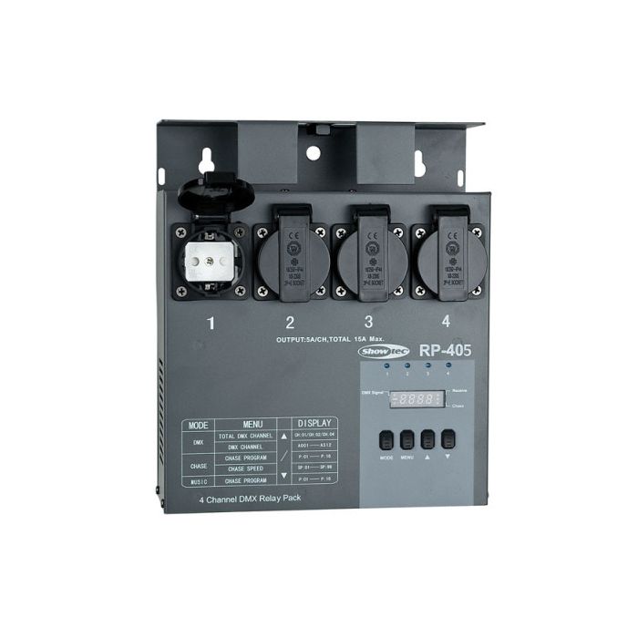 Showtec RP-405 MKII Relay Pack