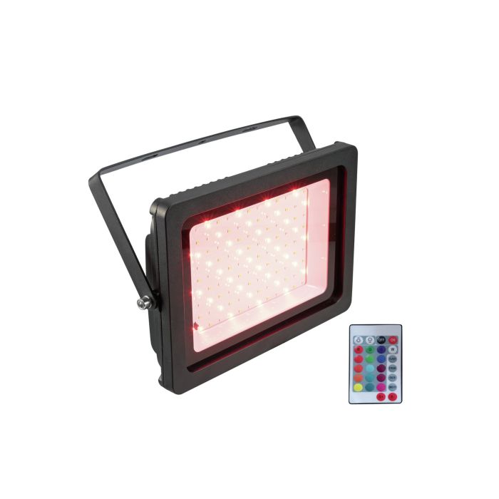 EUROLITE LED IP FL-100 SMD RGB Outdoor floodlight (IP65) met remote