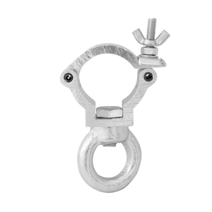 EUROLITE DEC-30E Eye Ring Coupler, silver For 35 mm tube