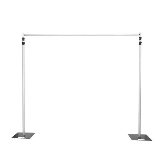 EUROLITE MCS-4248 Mobile Curtain Stand
Variable aluminum curtain stand 2.5 - 4.8 m