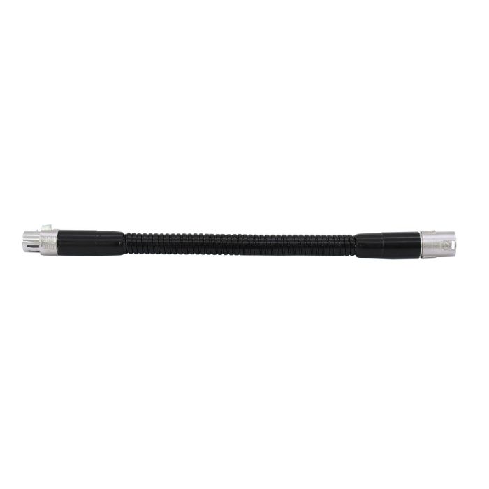 OMNITRONIC Gooseneck black XLR/XLR, 47cm