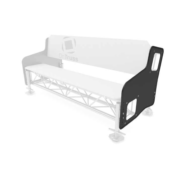 OnTruss Siesta SidePlate 4: 4 zwart