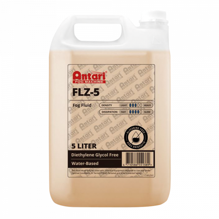 Antari FLZ-5 Fog Fluid 5 liter - gemiddelde dichtheid