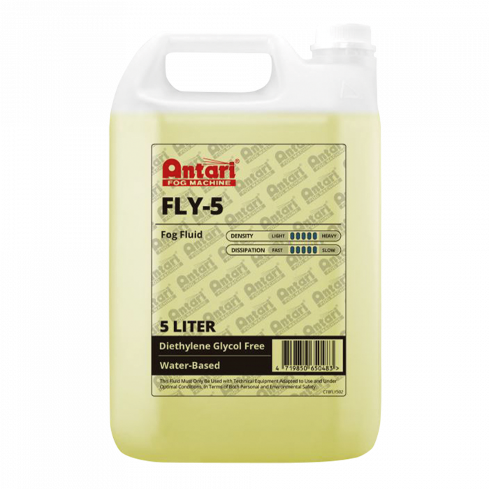 Antari FLY-5 Fog Fluid 5 liter - zeer hoge dichtheid