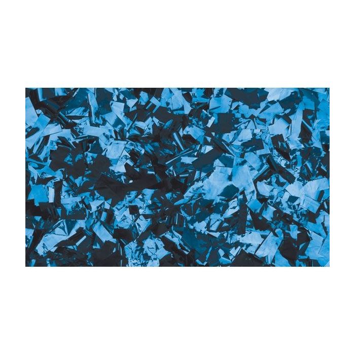 Showgear Show Confetti Metal Blue, Rectangle, 1 kg Flameproof