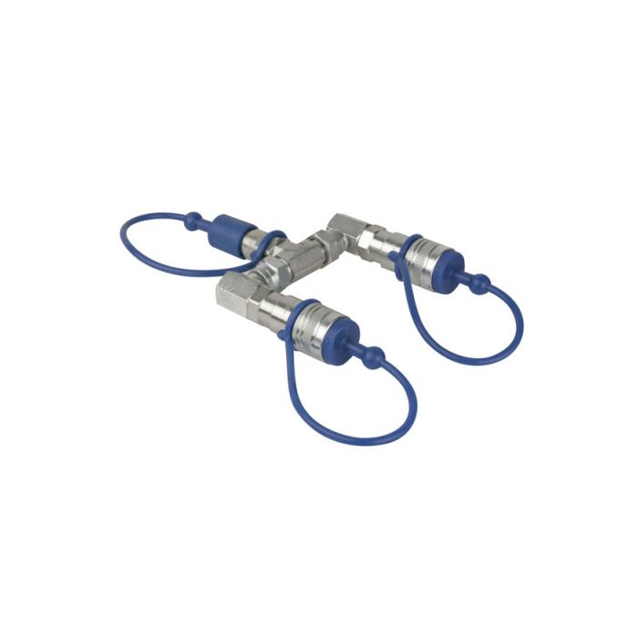 Showtec CO2 3/8 Q-Lock 2-way splitter