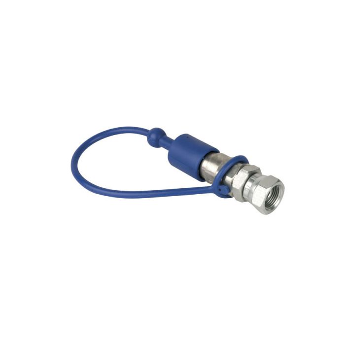 Showtec CO2 3/8 to Q-Lock adapter male