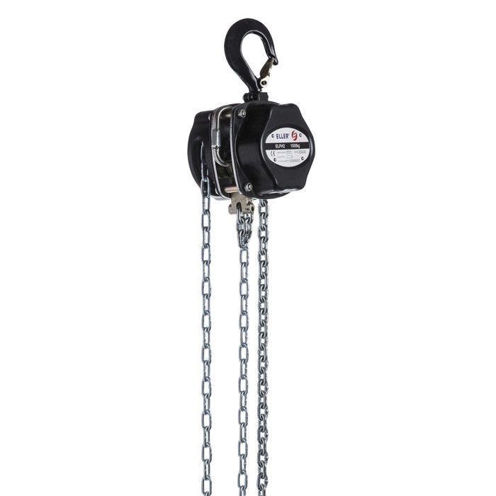 Eller Chain Hoist 250 kg manual Volledige hijshoogte 7m