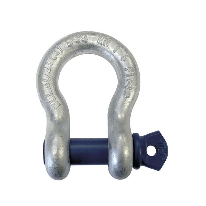 Showtec Chain Shackle 6.5T WLL 4.75T borstbout, zwart