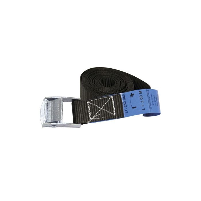 Showtec Strap 25mm 5mtr Single Black 500kg 