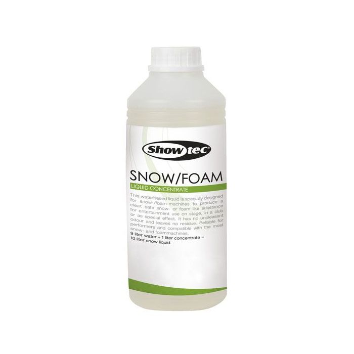 Showtec Snow/Foam Liquid 1 liter
Concentrated