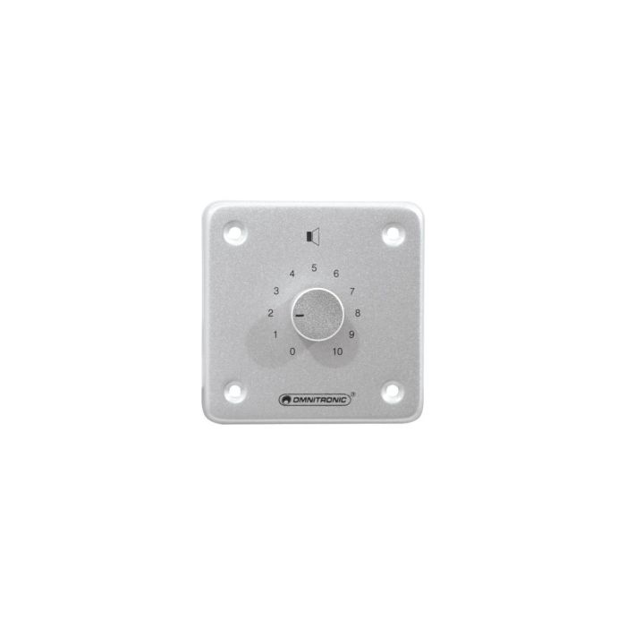 OMNITRONIC PA Volume Controller 10 W mono silver