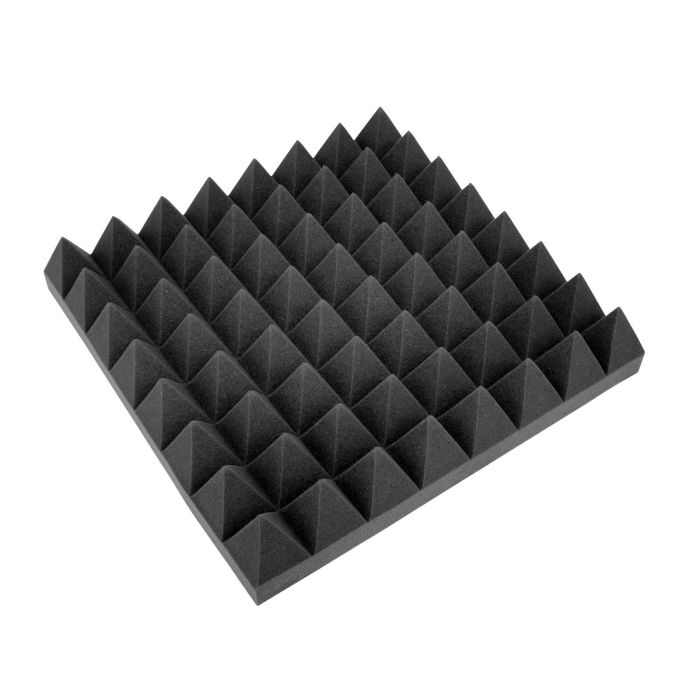 OMNITRONIC Accoustic Foam, Pyramid 100mm, 50x50cm