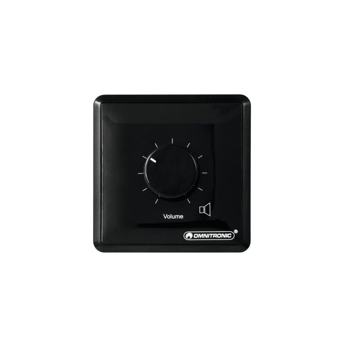 OMNITRONIC PA Volume Controller 60 W mono Black