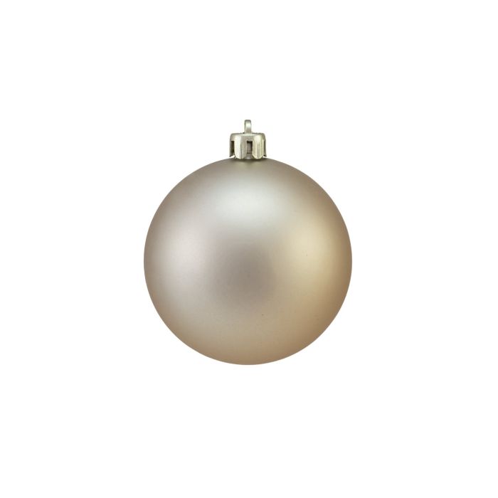 EUROPALMS Deco Kerst Ballen 7cm, koper, mat 6x