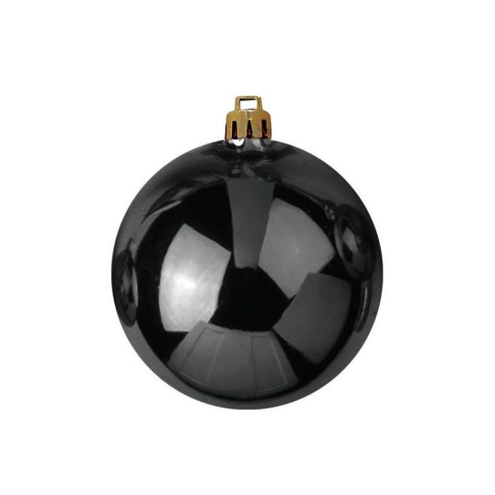 EUROPALMS Deco Kerst Ball 20cm, zwart