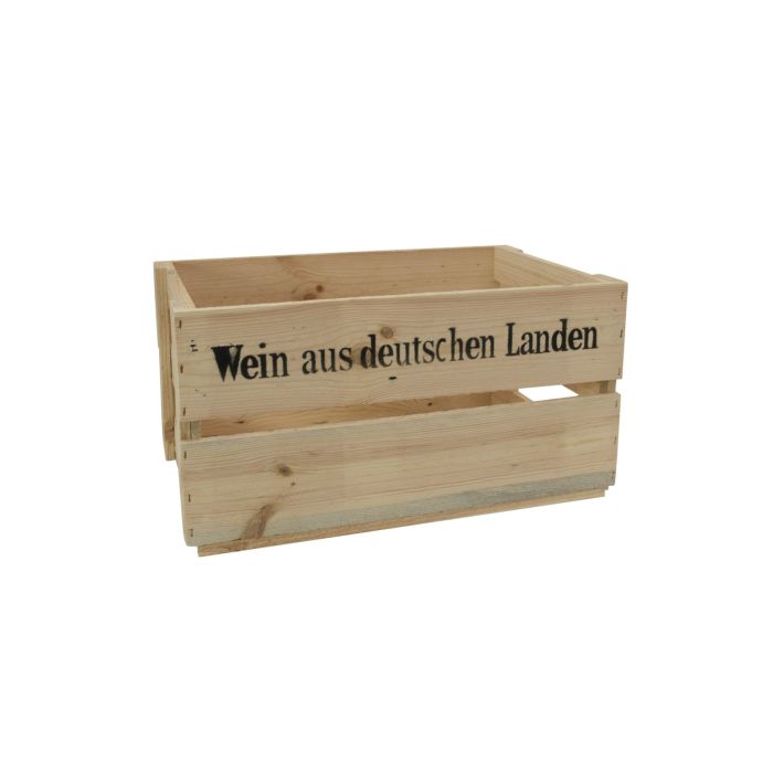 EUROPALMS Wine Crate natural / wijn krat of kist 