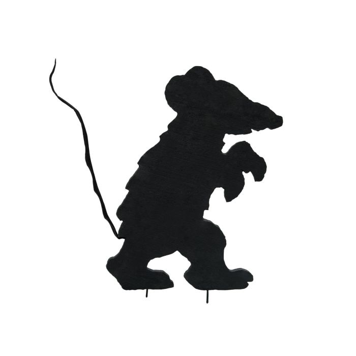 EUROPALMS Silhouette Creepy Mouse, 56cm