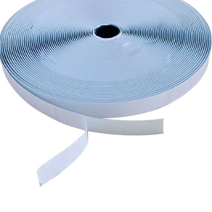 Showgear Klittenband - Haakband Grijs - 20 mm x 25 m - zelfklevend