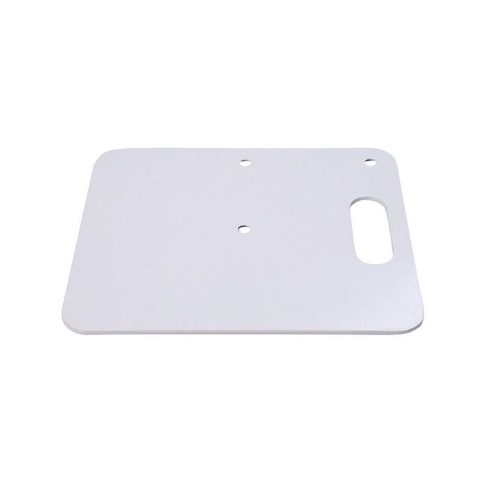 Wentex Baseplate 350(l) x 300(w)mm - 4Kg, White (powder coated)