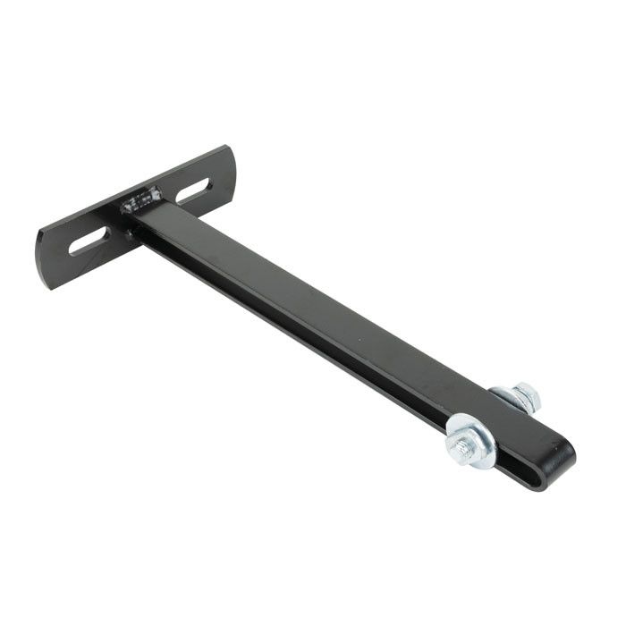 Wentex Eurotrack - Wall Arm, Black 300 mm - Zwart