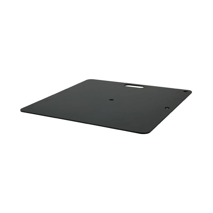 Wentex Baseplate 350(l) x 300(w)mm - 4Kg, Black (powder coated)