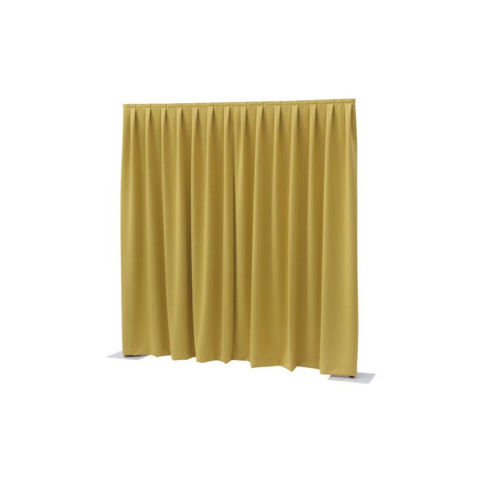  P&D curtain - Dimout Pleated, 300(w) x 300(h)cm 260 Gram/M2, Yellow 