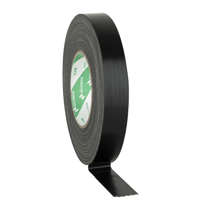 Nichiban Gaffa Tape Zwart, 25 mm / 50 m