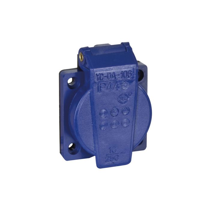 Chassis 230V/240V VDE Connector blue