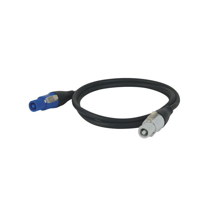 Showtec Powercable Powercon M/F 1,5 m 3x 1,5 mm2