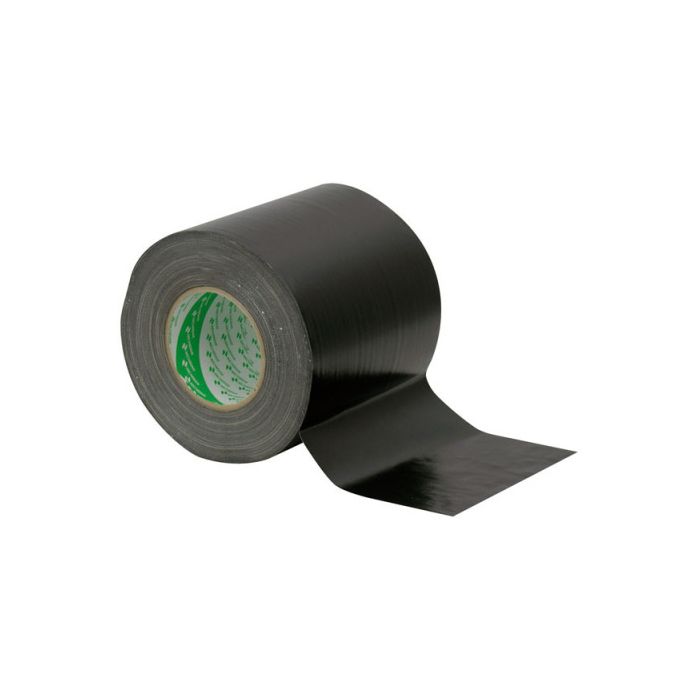 Nichiban Gaffa Tape 150 mm Zwart, 150mm / 50m, extra breed en stevig