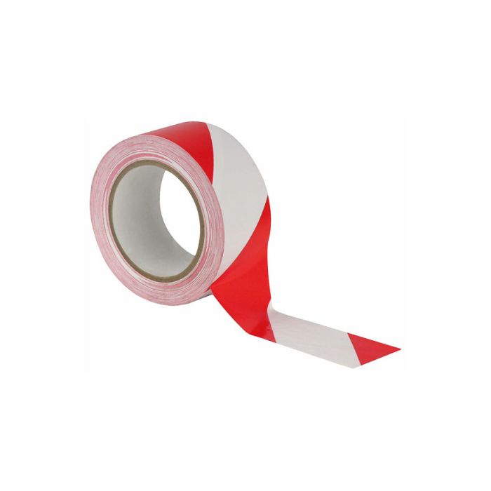 Showgear Floor-Marking tape 50 mm Rood/wit, 50mm / 33m