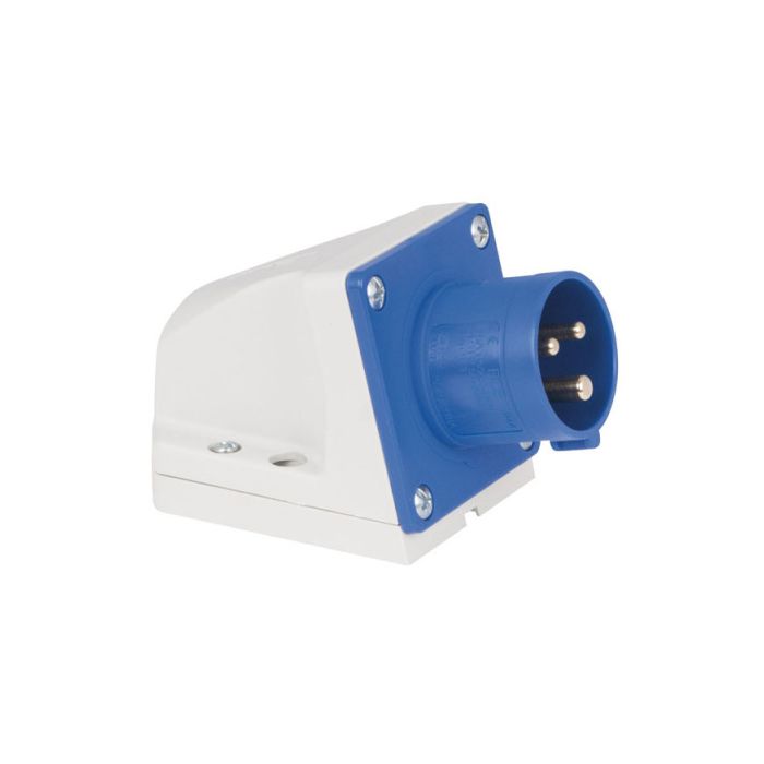 Showtec CEE 16A 240V 3p Wallmount Male