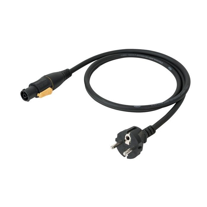 Showtec Powercable Pro Power True to Schuko 240V Extensioncords