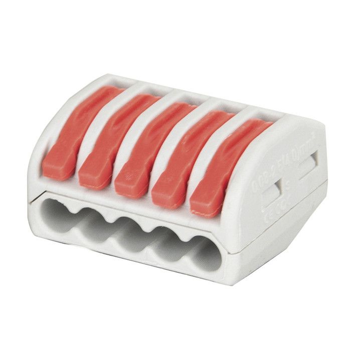 Showgear Cable Terminal - 5-way Kleurcodering - Rood