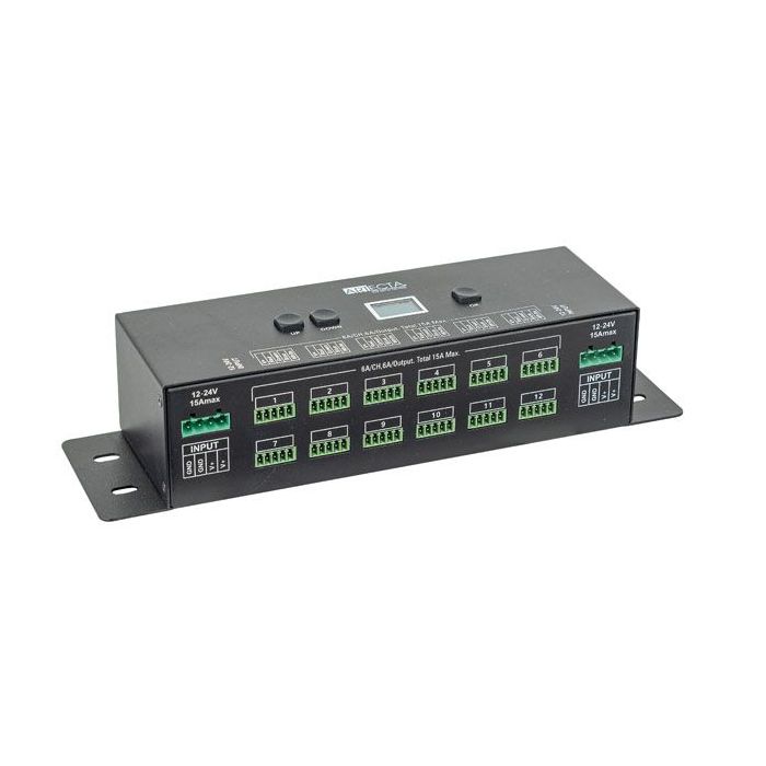 Artecta LED DIM-12 12-Channel Constant Voltage PWM LED Dimmer 