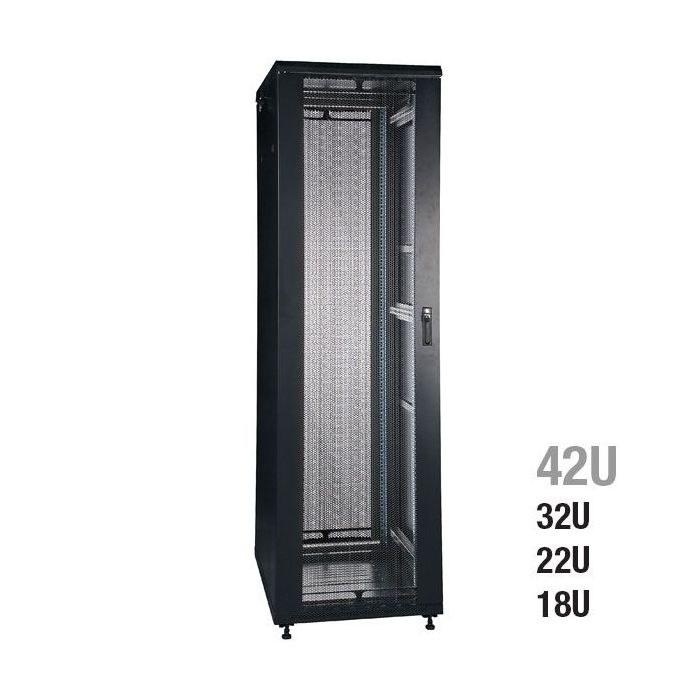 Showgear RCA-FSM Network Cabinet, Mesh Door
18U