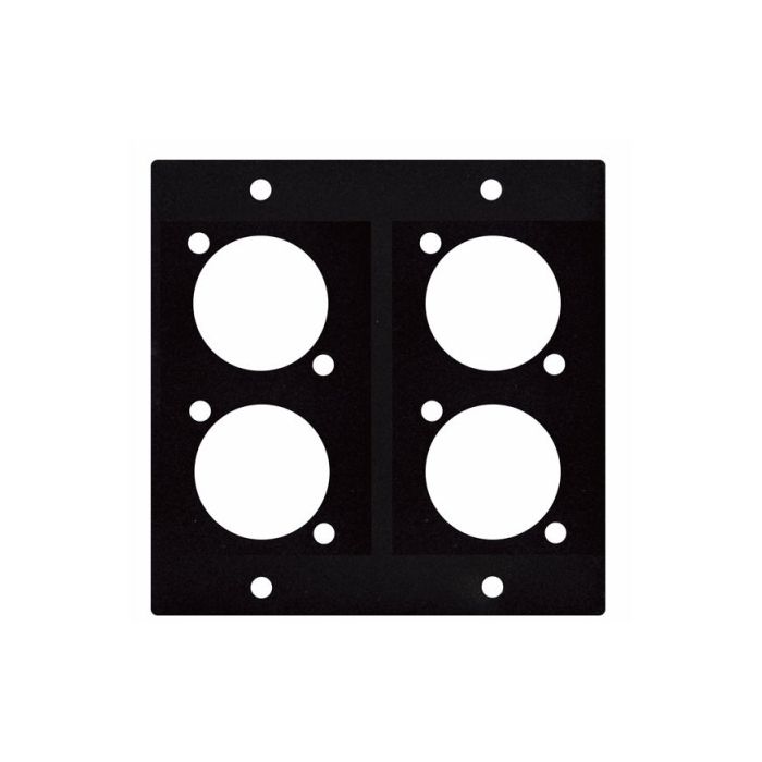 D7717 Dap D-Size panel 2 segments 4 gats sub D