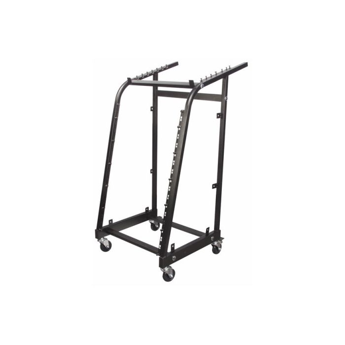 Showgear 19 Inch Rack metal with non-adjustable Toploading