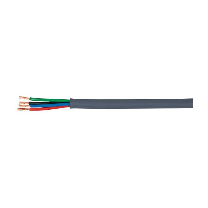 Showtec LED Control Kabel RGB rol van 100m, 0,75mm2 