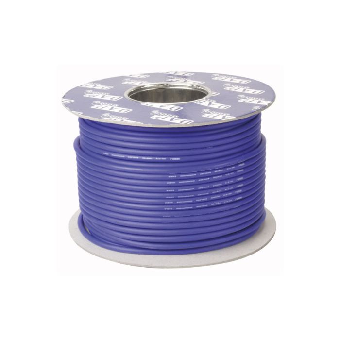 DAP MC-216 Blauw microfoon - line Kabel 100 meter op rol