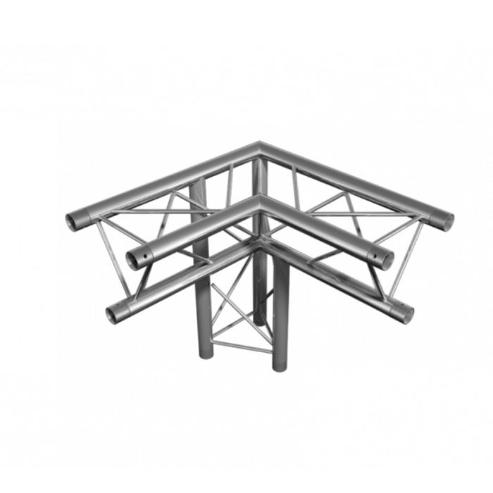 DuraTruss DT 23/2-C34-LD - 3 way corner 90°, apex down + left