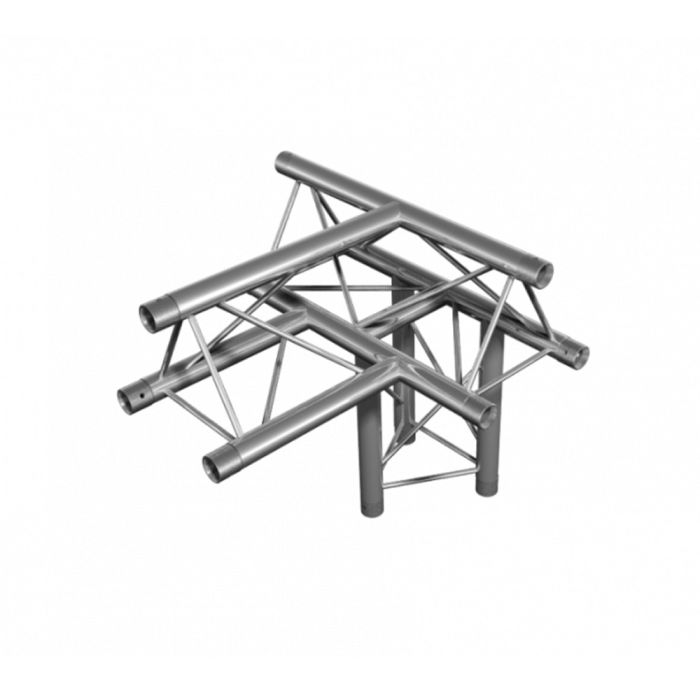DuraTruss DT 23/2-T43-UTD - 4 way T-joint 90°, + down