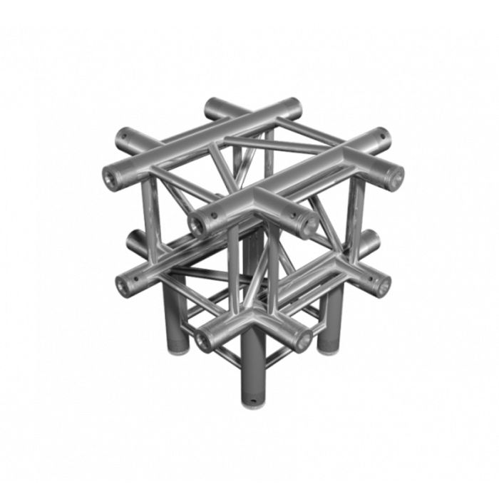 DuraTruss DT 34/2-C51-XD - 5 way X-joint + down