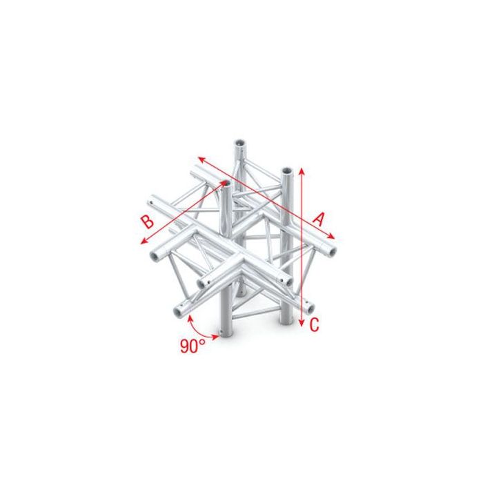  Milos ATM51 - DT22021 T-Cross + up/down 5-way Deco-22 Triangle truss