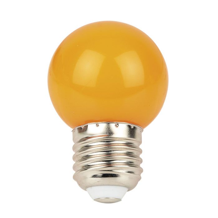 Showgear G45 LED-lamp E27 1 W - Oranje - Niet-dimbaar