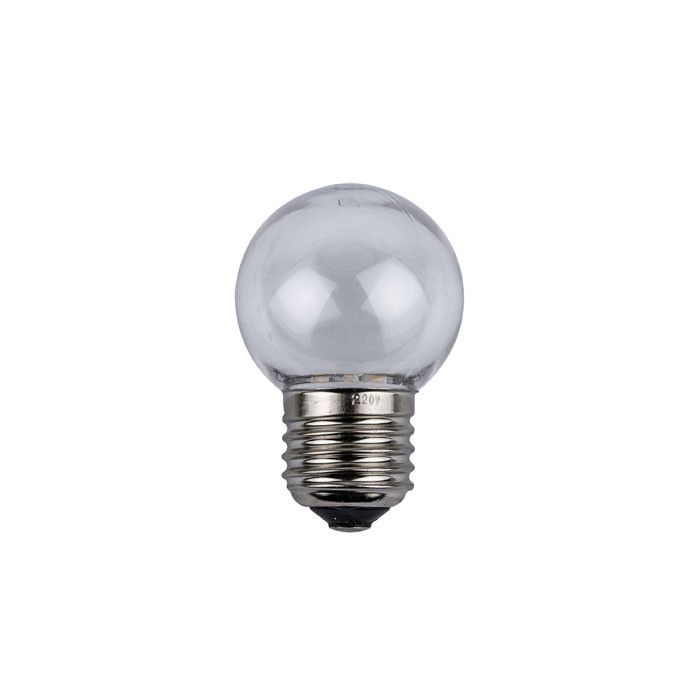 Showgear G45 LED-lamp E27 - Transparant 2 W - dimbaar