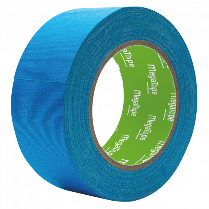 MegaTape UT120 Fluor Tape Blauw - 50 mm / 25 mtr