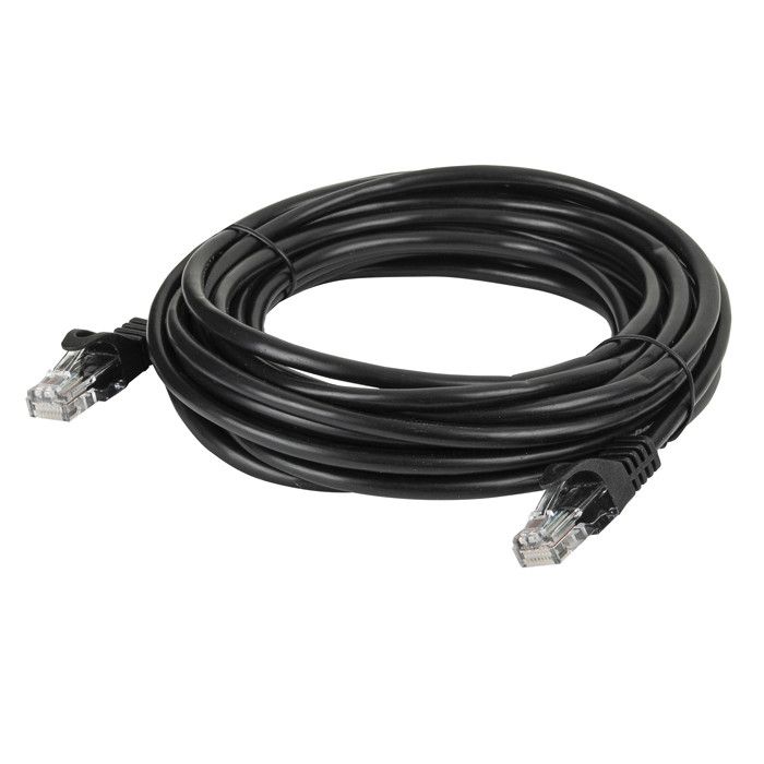 DAP Cat5e Cable - U/UTP Black 150 cm