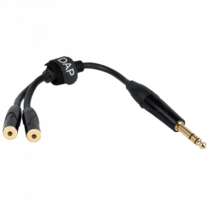 DAP FLA5 - male stereo jack naar 2 female stereo mini-jack